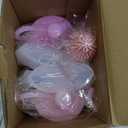 Silicone Reusable Pouches for Toddlers, 4 Pack Reusable Baby Food Pouches with Straws, Baby Food Pouches Refillable for Homemade Puree, Dishwasher, Freezer, Microwave Safe, 5 oz