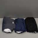 wegreeco Washable Dog Diapers - Washable Male Dog Belly Wrap - Pack of 3 - (Black, Charcoal, Navy, X-Large)