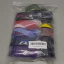 12Pcs Rod Sock Fishing Rod Sleeve, Cover Braided Mesh Rod Protector Pole Gloves Fishing Tools. Flat or Pointed End/Spinning or Casting. for Casting Sea Fishing Rod/Spinning