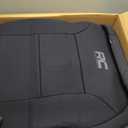 Rough Country Neoprene Seat Covers for Chevy Silverado & GMC Sierra 2500HD/3500HD (2014-2025) CrewCab - Waterproof & UV Resistant, Foam Padded