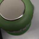 750ml/27 OZ Coffee Thermo with 3 cups, Insulated Water Bottle, Stainless Steel Vacuum Flask Set for Hot and Cold Drinks, Gifts Box (Grass Green)