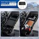 Upgraded Headrest Organizer&Tray for Ford F-Super Duty(Jump Seat Only) | Fit 2011-2026 Ford F150 F250 F350 F450 F550 F650,Multi-functional, Nice Accessories