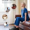 KNQZE Shiatsu Foot Massager with Heat, Compression, Deep Kneading Foot Massage for Plantar Fasciitis Relief, Remote Control, Multi Massage Modes, Auto Shut-Off Timer, FSA Eligible, Mothers Day Gifts