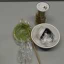 10 Pcs Matcha Whisk Set, Matcha Making Kit, Bowl with Spout, Stainless Steel Sifter, Ceramic Holder, Bamboo Spoon, Measuring Spoon and Cup, Japanese Tea Tools for Tea Ceremony Gift