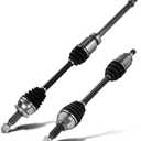 Pair (2) Front CV Axle Shaft Assembly (FWD Only) Fit for Infiniti JX35 V6 3.5L 2013, QX60 V6 3.5L 20142015 & Nissan Pathfinder V6 3.5L 20132015, Driver and Passenger Side (27.48(Left) 41.5(Right)