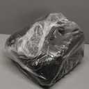 Buganda Dog Door Mat for Muddy Paws, Absorbent Dirt Trapper Washable Indoor Doormats, Non Slip Low-Profile Mud Mat for Dogs, Front Entrance Doormat for Inside Floor (47x24 Inches, Black)