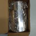 DUSCOKE Stainless Steel Car Exhaust Tip, 2.5" Inlet 3.4" Outlet Chrome Tail Throat Pipe Exhaust Muffler Pipe Tip Fit 1.5"- 2.25" Diameter Pipes, Exhaust Tailpipe Car Modification Accessory (Straight)