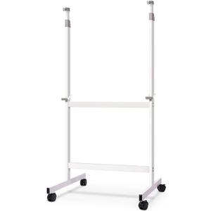 Maxtek Mobile Whiteboard Stand with Wheels, Height Adjustable No Drill Needed Dry Erase Board Easel Stand for Classroom, Office, Home & School, Whiteboard Stand Only