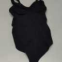 SHAPERX Women's Seamless Shapewear Bodysuit Tummy Control Body Shaper Waist Defining Body Suit (S-M)