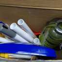 PUPU PIG Toddler Toys Cleaning Set, Kids Cleaning Toy Set, Pretend Play Home Cleaning Playset - Incl.Electric Toy Vacuum, Broom and Dustpan Set, Mop,Duster and More,Cleaning Tools Toys for Boys Girls