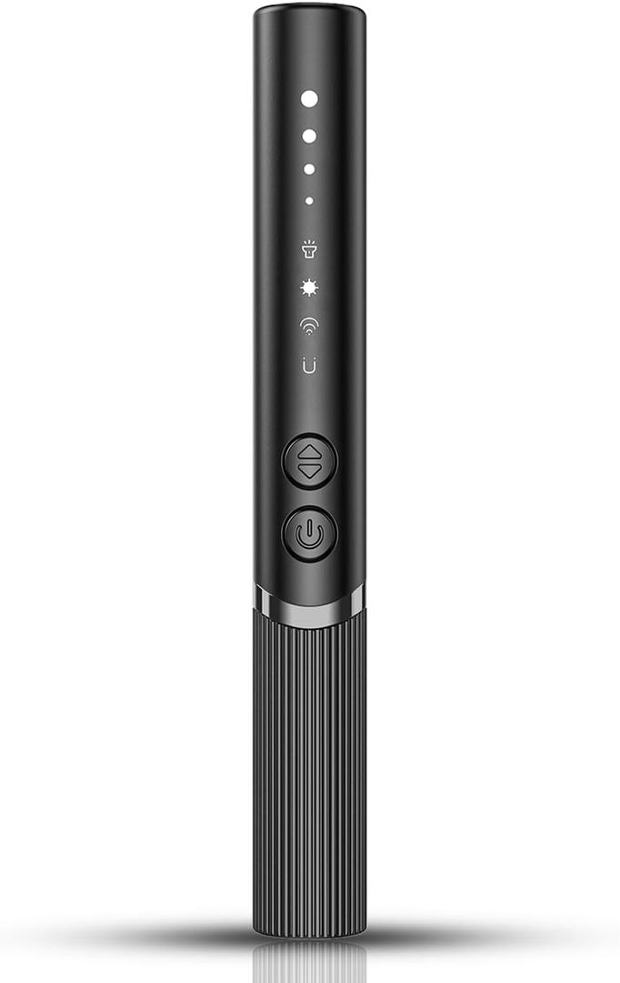 Hidden Camera Detectors, Spy Camera Finder, Hidden GPS Tracking Device Listening Recording Device Detector, Hidden Bug Sweeper and Camera Detector for Travel Hotel Car (Medium)