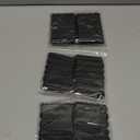 Syhood 43 Pcs Foam Sponge Hair Rollers Women 0.59 Inch Soft Sleeping Curlers Flexible Sponge Curler Tool and Rat Tail Comb for Hair Styling Hairdressing Overnight Curl and Volume(Black)