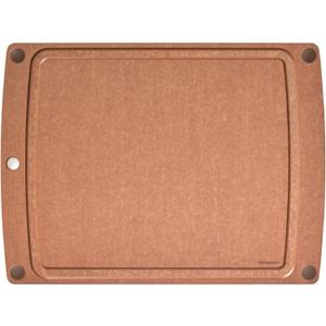 Epicurean All-In-One Cutting Board with Non-Slip Feet and Juice Groove - Non-toxic, Dishwasher Safe,Made in the USA, 19.5" x 14.5", Nutmeg