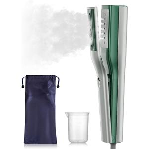 SteamPro 3-in-1 Travel Steamer for Clothes, Handheld Mini Press Iron, Pocket Flat Iron for Clothes, Portable Clip Iron Steamer, 0.85lb Light Travel Iron, 15s Fast Heat up, 10min Long Use, Green