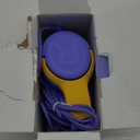 Kids Headphones Wired with Microphone for ipad Computer Laptop for Boys Girls Volume Limit Foldable Over Ear Headset for School 3.5mm Jack (Purple)