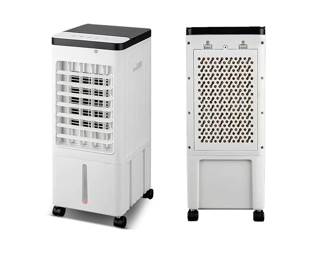 Turbine Fan for Bedroom, Silent Air Cooling Fans with Visible Water Tank, Cooling Fan 4 in 1 Air Supply System for Home