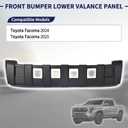 Front Bumper Lower Valance Panel 53911-AK010 53911AK010 Compatible with Toyota Tacoma 2024 2025 Front Bumper Extension Panel