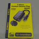 Minoston Z-Wave Plug 800 Outdoor Dimmer Zwave Dimmable Smart Plugs Outlet Switch, Z-Wave Hub Required, IP65 Weatherproof, Built-in Repeater, Work with SmartThings, Wink, Hubitat, Black (MP22ZD)