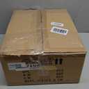 Nickel Semi Flush Mount Ceiling Light Fixture, 17.7-Inch Glass Drum Flush Mount Light Modern Foyer Lighting Fixtures Farmhouse Kitchen Lights for Entryway Hallway Bathroom Laundry Room Bedroom