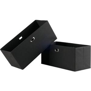 Winsome Torino Storage/Organization, Black 23.03"W x 10.24"H x 10.24"D