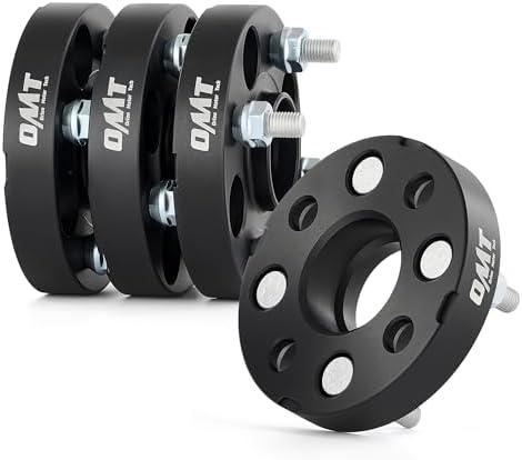Orion Motor Tech 1"(25mm) 4x100 Wheel Spacers Compatible with Honda Accord Civic, Mini Cooper, Toyota Corolla Prius, 56.1mm Bore Hubcentric Wheel Spacer Kit with M12x1.5 Studs