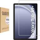 Screen Protector for Samsung Galaxy Tab A9 plus 11 inch Tempered Glass9H Hardness Anti Scratch Bubble Free Case Friendly Easy Installation (1 Pack)