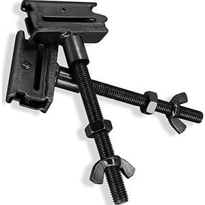 2 Pack E Track Spare Tire Holder Mount for X-Track Tie Down Anchor Points Bolt Hanger Spare Wheel Carrier Etrack Rail System Accessories for Enclosed Trailers, Trucks, Semis, Garages (Black)