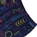 Boys Pajama Set, 4-Piece Cotton Pajamas Short Summer PJs Kids Sleepwear (Blue)