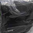 Golf Travel Bags for Airlines with Adjustable Support Rod and Detachable Shoulder Straps, Hard case Top Soft Foldable Golf Club Travel Covers (Black)