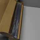 Curtain Rods for Windows 32 to 96 Inches - Black 1 Inch Diameter Curtain Rods, Easy Installation and Modern Design