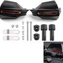 evomosa Motorbike Handguard Handle Protection Shield Motorcycle Motocross scooter Windproof Handlebar Hand Protection Protective Equipment- Black