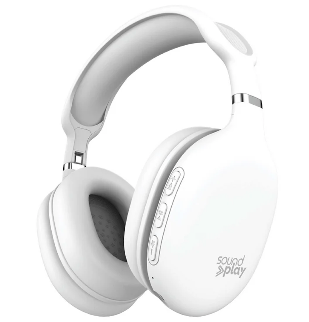SoundPlay Foldable Wireless Headphones, Bluetooth 