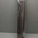 LazBlinds No Drill Bamboo Roman Shades, 30" W x 64" H, Malay Walnut