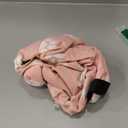 Supet Inflatable Dog Cone Collar Alternative After Surgery, Dog Neck Donut Collar Recovery E Collar, Soft Pet Cone for Small Medium Large Dogs (T Paw Pink)