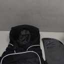 WOYYHO Pet Dog Carrier Backpack Small Dog Front Backpack Ventilated Mesh Dog Travel Back Pack with Safety Belt for Travel Hiking Cycling Outdoor Adventures (Size M: 5-9 lbs, Black)