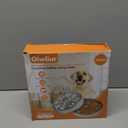 2-Pack Slow Feeder Dog Bowls  Stainless Steel Metal Bowls with Double-Sided Design, 5 Cups Large Capacity for Dry, Wet, Raw Food, Slow Feeding for All Dog Sizes, Easy to Clean, Non-Slip