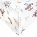 Premium Fitted Knit Crib Sheet/Toddler Sheet Boone by Copper Pearl