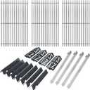 Grill Parts for Weber Genesis 2 GS4 Replacement Genesis II & II LX 400 Grills, Genesis II E410 E435 S435 for Weber Flavorizer Bars 66033 66797,Grates 66089, Heat Deflectors 66041 & Burners 67490