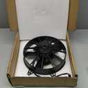Mishimoto MMFAN-10HD Race Line High-Flow Radiator Fan, 10" Universal Fit, 12 Volts, Black