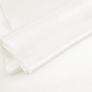 White 16 Momme 44''Width 100 Pure Silk Fabric 6A Grade Natural Mulberry Charmeuse Fabric for Sewing Clothes DIY Crafts(1 Yard)