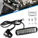 Surron Front Light with Control Switch for Sur Ron Headlight Headlamp Head Light Widen for Electric Bike Light Bee/Surron/Sur-Ron/Sur Ron X/Sur Ron S/X160/X260