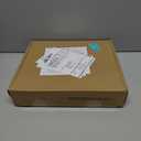 Amazon Basics Geometric Jacquard Fabric Shower Curtain for Bathroom, Lightweight, Waterproof and Washable, 72" W x 74" L, Grey Striped