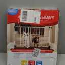 Carlson Pet Products MINI Expandable Extra Wide Pet Gate with Small Pet Door (916006), White, 18-31 inches