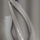 Scrubbing Bubbles Toilet Bowl Brush and Holder with Cleaner Refill Pads, Fresh Brush Toilet Wand Starter Kit, Cleans Limescale & Fights Odors, Citrus Scent, 1 Wand + 4 Refills + 1 Stand