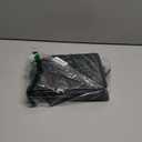 Under Grill Mat 48 30 Inch for Outdoor Charcoal, Flat Top, Smokers, Gas Grills.Oil-Proof and Water-Proof BBQ Cvtayn Fireproof Mat Protects Deck Grass, Indoor Fireplace Mat (Black)