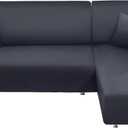 NAISI Couch Cover L Shape 2 Pieces Sofa Cover Soft Stretch Slipcovers with 2pcs Pillowcases Furniture Protector Sectional Couch Covers 3 Seater + 3 Seater(Dark Grey)