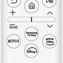BN59-01432A Universal Smart TV Remote Control for Samsung 65-Inch Class 4K Crystal UHD DU8000 HDR Smart TV Q60D Q7F Q8F OLED Neo QLED TV Remote with Voice Control (AAA Batteries Required, White)