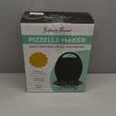 Baker's Friend Multi Pizzelle Maker Electric, Stroopwafel Iron, 4 x 4.5'' Pizzelle Waffle Cookies Maker with Temperature Control, Ideal for Holidays, Parties & More, Great Choice for Gift