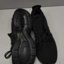 Pujcs Men's Walking Shoes Lightweight Slip on Running Shoes Comfortable Non Slip Athletic Gym Tennis Shoes Sneakers for Men Black 9.5