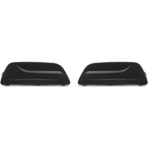 KUAFU Pair Fog Light Covers, Compatible with 2013-2016 Chevy Malibu, Eco, Limited, Driver & Passenger Side Replacement for GM1039141, GM1038141 Fog Lamp Trim Bezel